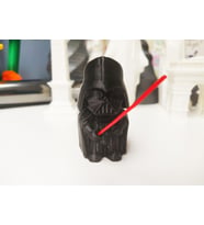 Mini Darth Vader Star Wars Biblo Dekor Figür Hediyelik 3D Baskı