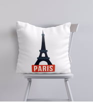 BK Gift Paris Tasarımlı Yastık - Model 1