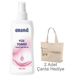 Ersağ Yüz Toniği (Normal Yağlı Ciltler İçin) - 200 ML