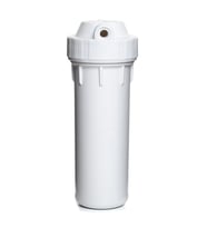 Açık kasa Arıtma Cihazı Housing Euro 10'' Mat 1/4'' Filtre Kabı (Gri-Buz)