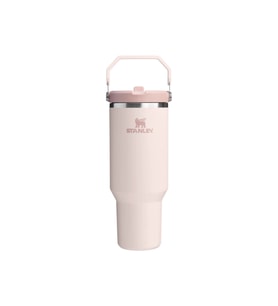 The IceFlow™ Flip Straw Tumbler 30 oz  Rose Quartz Pipetli Termos Bardak 0,89 Litre