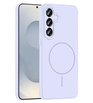 Durukar® Samsung Galaxy S25 Plus Kılıf Jully Magsafe Kapak - Lila