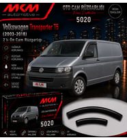 Volkswagen Transporter T5 (2003-2018) 2'li Ön Mugen Cam Rüzgarlığı