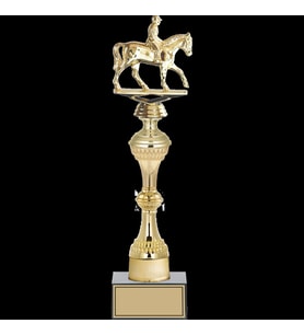 ODAK KUPA - Figürlü Kupalar - At / Binici Figürlü Kupalar FG-031 C - 38 cm