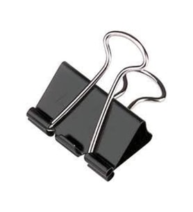 Linea Binder Clips 51 Mm Mandal Klips Siyah Renk Metal 12 Li Kutu