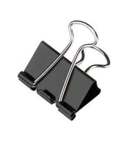 Linea Binder Clips 51 Mm Mandal Klips Siyah Renk Metal 12 Li Kutu