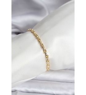 14K Gold Renk Kaplama Zincir Model Kadın CM Bileklik TJ-BB8132