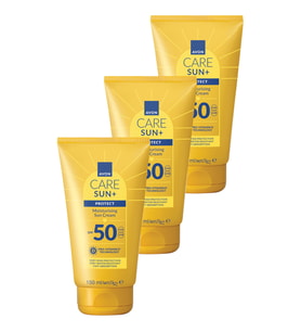 Care SUN+PROTECT Nemlendirici Güneş Kremi SPF50 150 Ml. Üçlü Paket