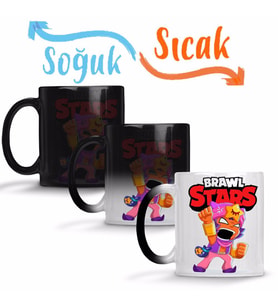 Brawl Stars Sandy Sihirli Kupa Bardak Porselen