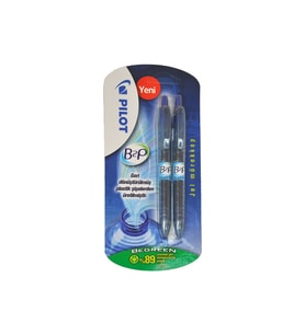 Pilot B2P Begreen Gel Pen 2li Mavi
