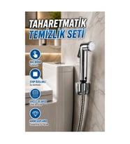 Bas Bırak Stoplu Taharetmatik Hijyen Spreyi Temizlik Seti