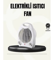 Mini Elektrikli Isıtıcı – Taşınabilir Fanlı Isıtma Sistemi