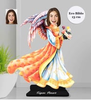 Kişiye Özel Kadın Ahşap Eco Biblo -32