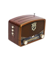 Everton RT-307 Bluetooth, Usb/Sd/Fm/Aux Ahşap Nostalji Müzik Kutusu