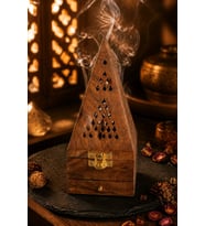 Monalisa Home Ahşap 17 cm Pramit Tütsülük