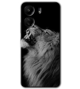 Xiaomi Redmi 13C Kılıf HD Desen Baskılı Kılıf - Lion