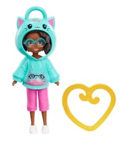 Polly Pocket Kapüşonlu Bebekler Cat HKV98-HKV99