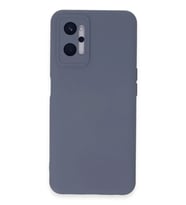 Newface Realme 9i 4G Kılıf Nano içi Kadife Silikon - Gri