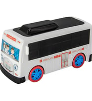 Uj Toys Sesli ve Işıklı Çarp Dön Sevimli Ambulans-Beyaz