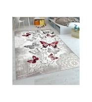 Rovigo Home Dijital Baskı Yıkanabilir Kaymaz Taban Çocuk Halısı RVG4070 (Gri)