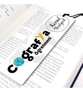 Coğrafya Öğretmenine Özel Kitap Ayracı