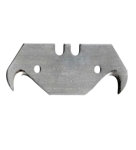Lutz Blades Kancalı 10 Adet Maket Bıçağı Yedeği