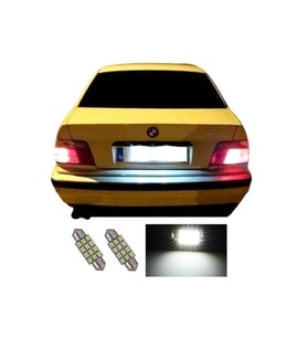 Bmw E36 Beyaz Led Plaka Ampulü 39mm Sofit