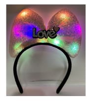 Led Işıklı Love Taç (Çok Renkli)