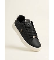 U.S.POLO ASSN. 101946743 SIYAH BEYAZ SPOR AYAKKABI