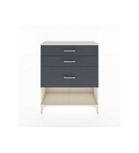 Arges Şifonyer 3 Çekmeceli 88x30x106 Aytaşı-Antrasit