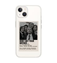Iphone 14 Uyumlu How I Met Your Mother Tasarımlı Şeffaf Telefon Kılıfı