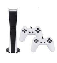 GameStation5 Çift Kollu Kablolu 8 bit TV Oyun Konsolu 200 Classic Oyun Nostaljik Atari