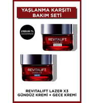 L'oréal Paris Revitalift Lazer X3 Yoğun Yaşlanma Karşıtı Günlük Bakım Kremi Gece Bakım