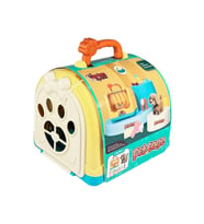 Nessiworld JND-3615 Taşıma Çantalı Hareketli Pilli Köpek Set (Pet Shop) -Vardem Oyuncak