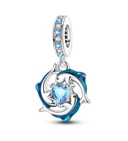 Yunus Balığı Sarmalı Sallantılı Charm