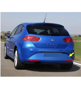 Seat Leon 2 2009-2012 Arka Tampon Çeki Çekme Demiri Kapağı 1P0807441C