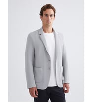 LCW Vision Gri Dar Kalıp Erkek Blazer Ceket