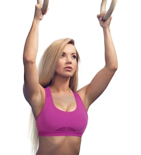 MioFit Macrophylla Destekli Seamless Spor Sütyen (Açık Mürdüm)