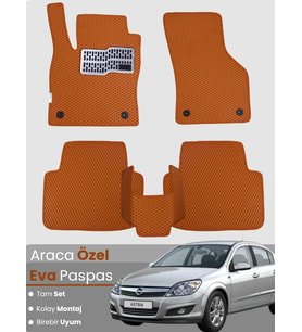 OPEL ASTRA H SEDAN (2004-2010) Uyumlu EVA Paspas Tam Set–Araca Özel,Kolay Montaj,Su Geçirmez