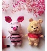 WİNNİE THE POOH OYUNCAK SETİ  (EL ÖRGÜSÜDÜR)