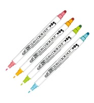 ZIG CLEAN COLOR ÇİFT UÇLU DOT KALEM TC-6100/4V 4'LÜ