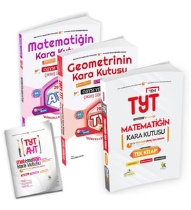 YKS-TYT Matematik Tek Kitap ve Geometri -Ayt Matematik 3lü Çıkmış Soru Bankası S