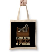 I Listen To The Voices In My Toolbox Mechanics Bez Çanta Uzun Saplı