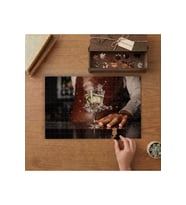 Kokteyl Tasarımı 240 parça Ahşap Puzzle Ahşap Kutuda MP03944