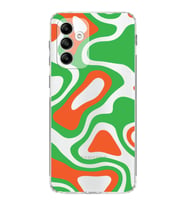 Samsung Galaxy M13  Kamera korumalı Kapak Renkli Desen Tasarımlı  Şeffaf Kılıf