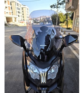 MOTOCAM Bmw C 650 GT Ön Cam 2011-2018 Model 75cm Füme Renkli 4mm
