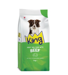 King Biftekli Yetişkin Köpek Maması 7 Kg