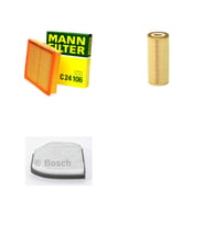 Filtre Bakım Seti Mercedes SLK 200 R170 1998-2003 Hava + Yağ f. + Polen Filtre Sardes
