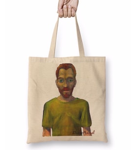 Vincent Van Gogh Portrait Bez Çanta Uzun Saplı
