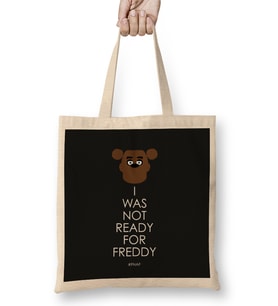 Freddy Fazbear I Was Not Ready For Freddy Bez Çanta Uzun Saplı